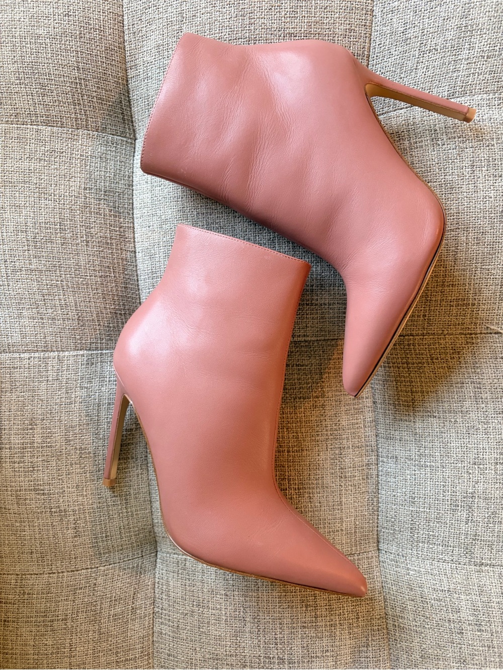 Nine West Mauve ankle boots - worn once